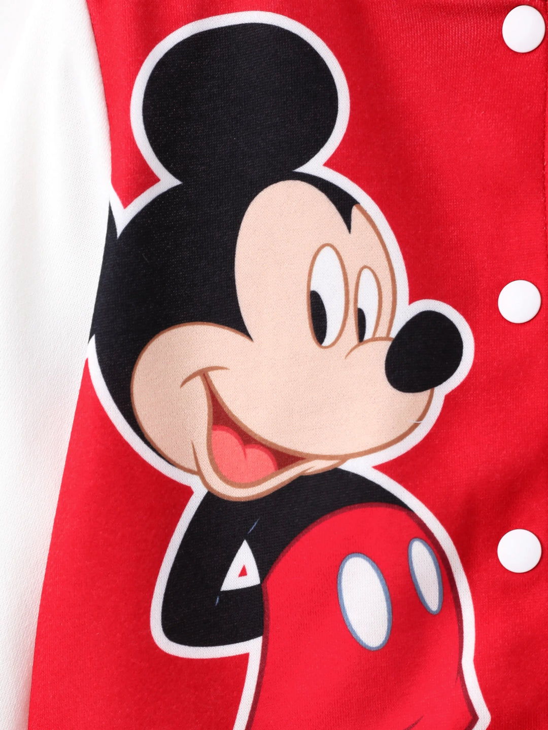 Disney Mickey und Freunde Jungen Mickey Leichte Bomberjacke Rot