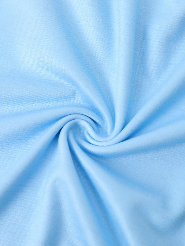 Ensemble t-shirt à manches longues et leggings Peppa Pig pour petite fille, 2 pièces, motif floral à pois, bleu