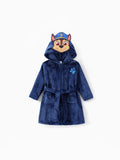 PAW Patrol Toddler Boy 1pc Chase Soft Fuzzy Hooded Coat Blue