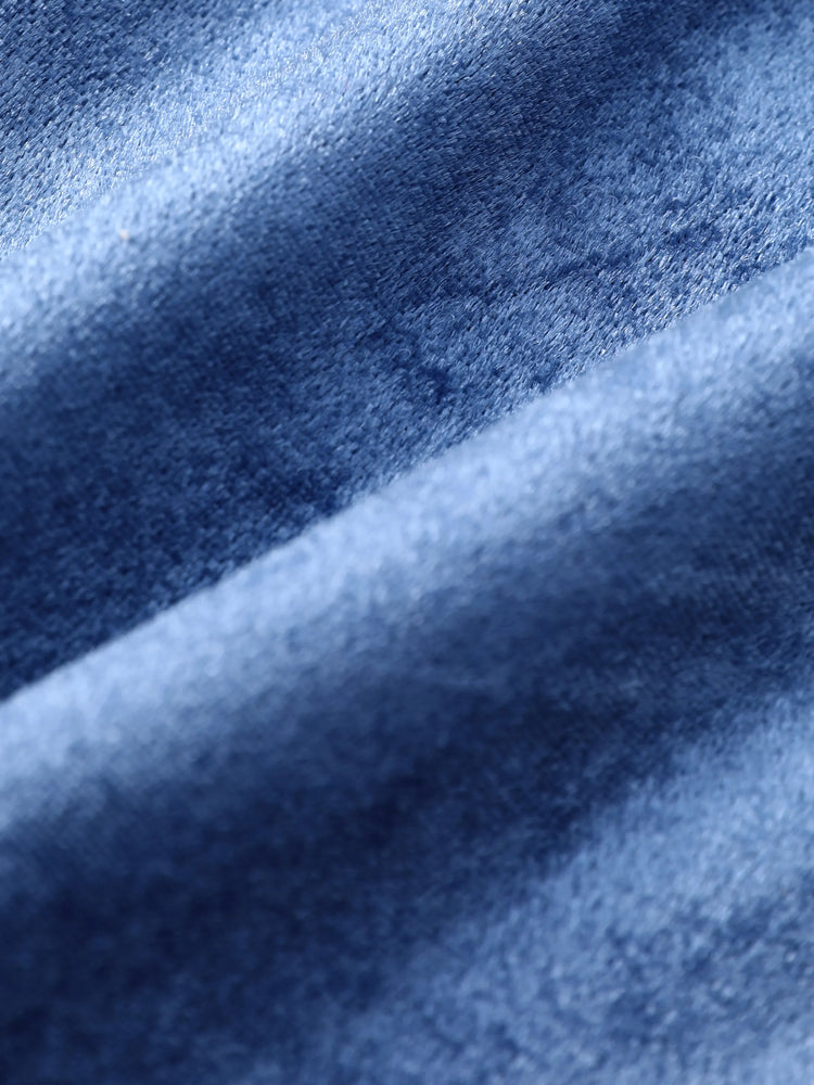 Disney Frozen Mädchen Elsa Samtkleid Königsblau