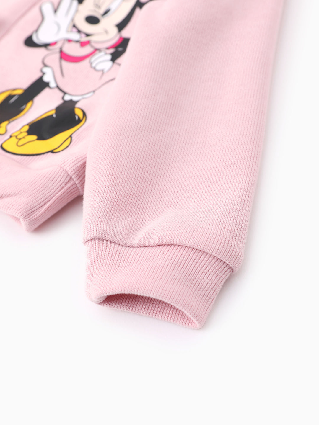 Disney Mickey and Friends Cotton Top And Tweed Skirt Set Pink