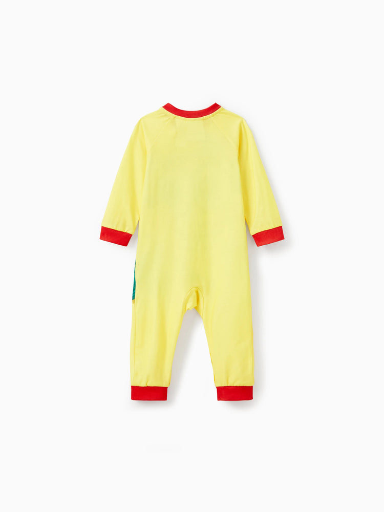 Ensemble pyjama imprimé Bob l'éponge de Noël pour toute la famille avec chaussettes de Noël 