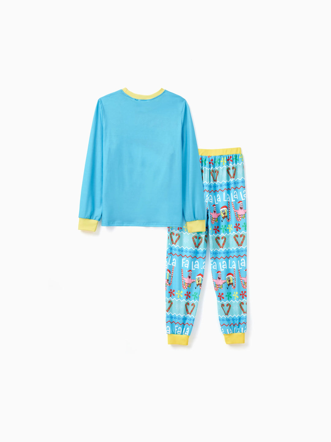 SpongeBob SquarePants Family matching Christmas Print Pajamas Sets with Christmas Socks