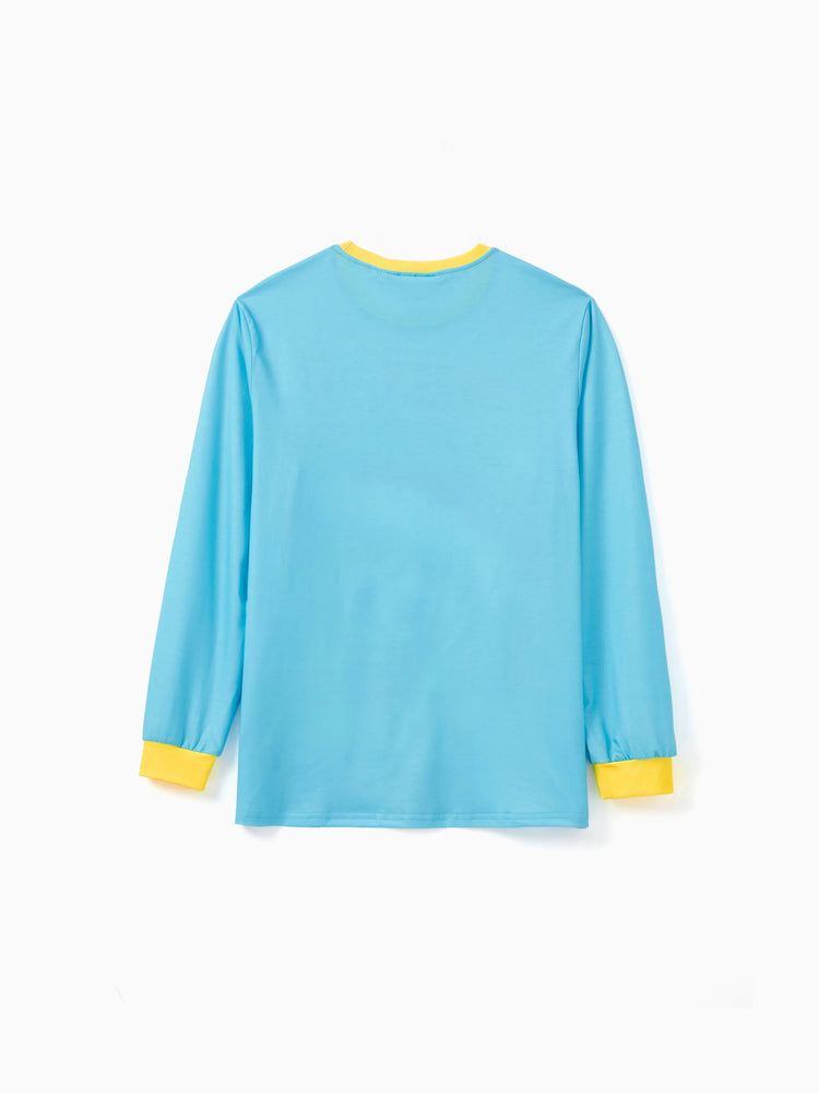 SpongeBob Schwammkopf Familienpassender Weihnachtsdruck Schlafanzug-Sets mit Weihnachtssocken