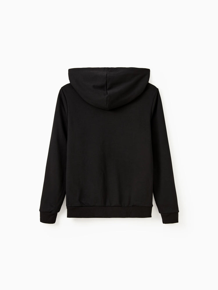 Disney Stitch Family matching 1pc Halloween Pumpkin Glow In The Dark Hoodies Black