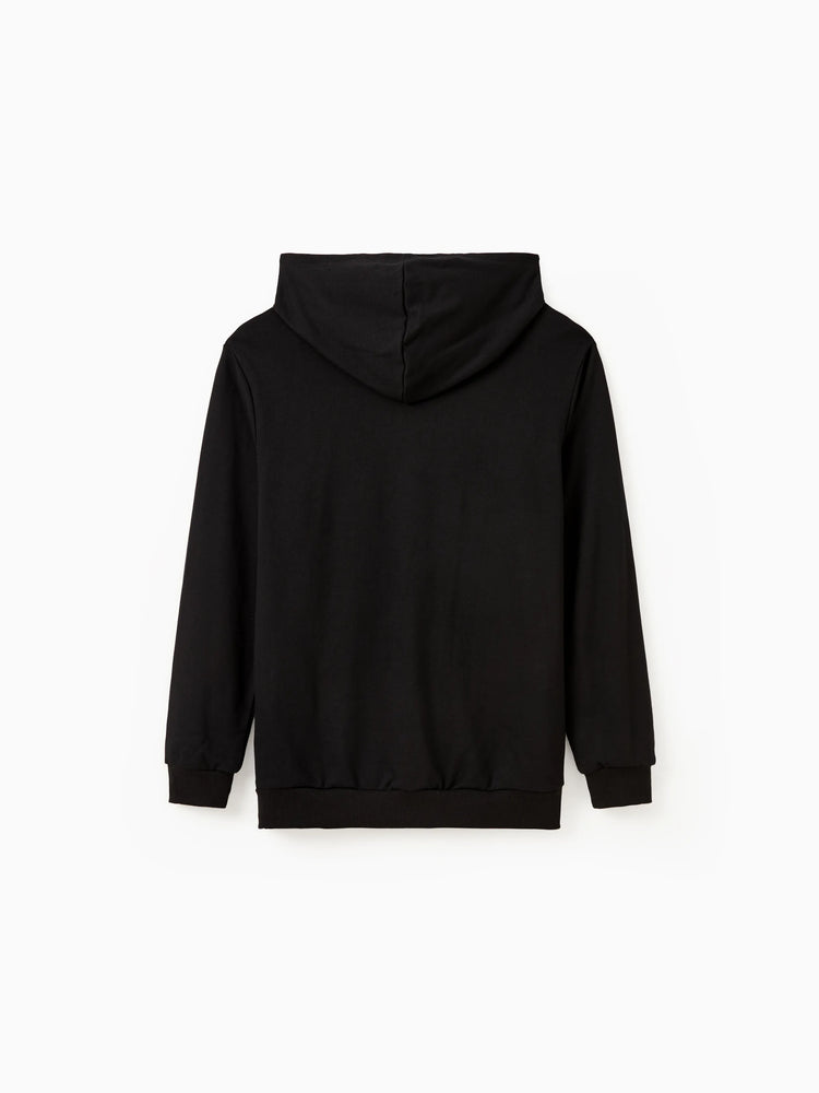 Disney Stitch Family matching 1pc Halloween Pumpkin Glow In The Dark Hoodies Black