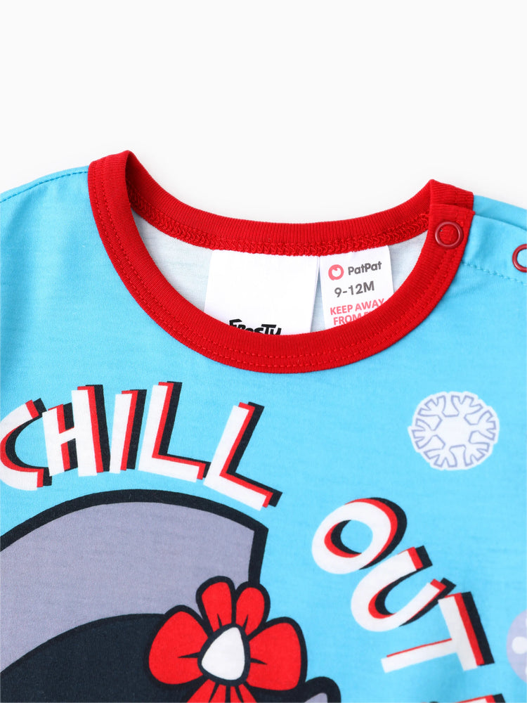 Ensemble pyjama de Noël Frosty The Snowman avec motif bonhomme de neige et chaussettes de Noël