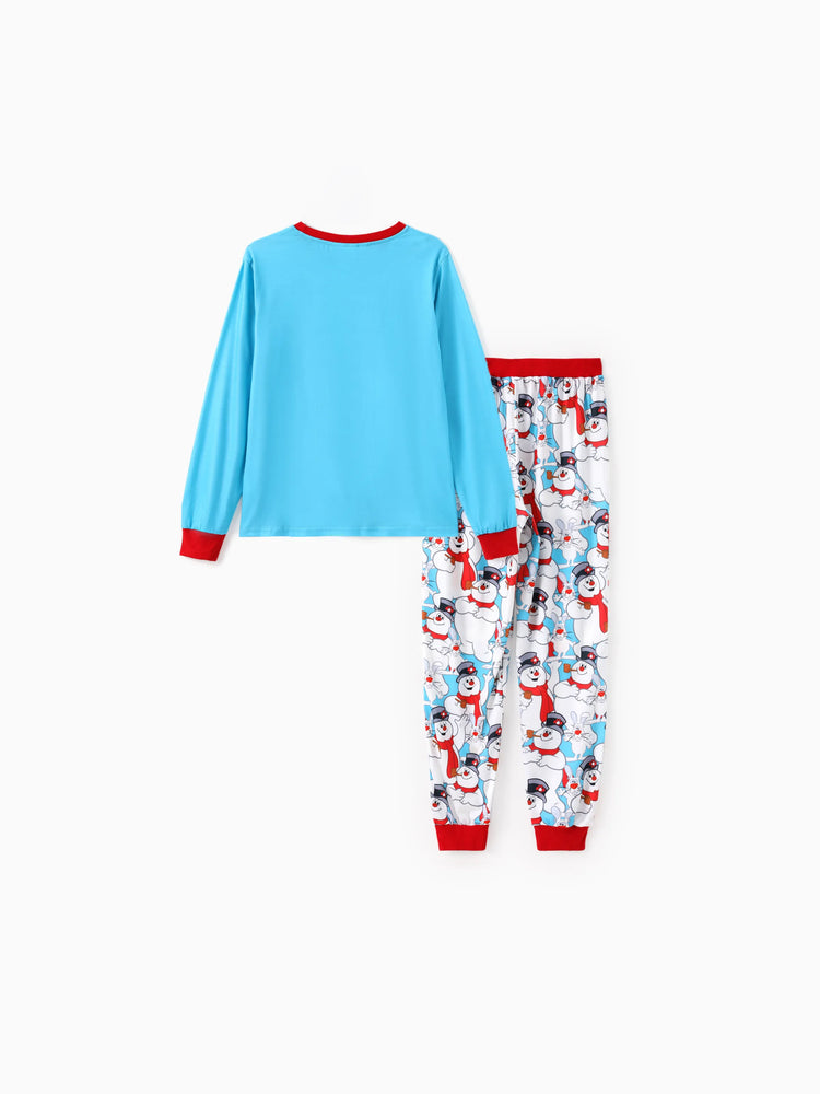 Ensemble pyjama de Noël Frosty The Snowman avec motif bonhomme de neige et chaussettes de Noël
