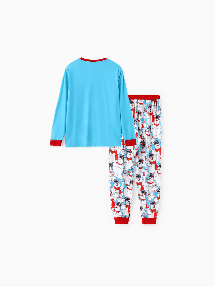 Ensemble pyjama de Noël Frosty The Snowman avec motif bonhomme de neige et chaussettes de Noël