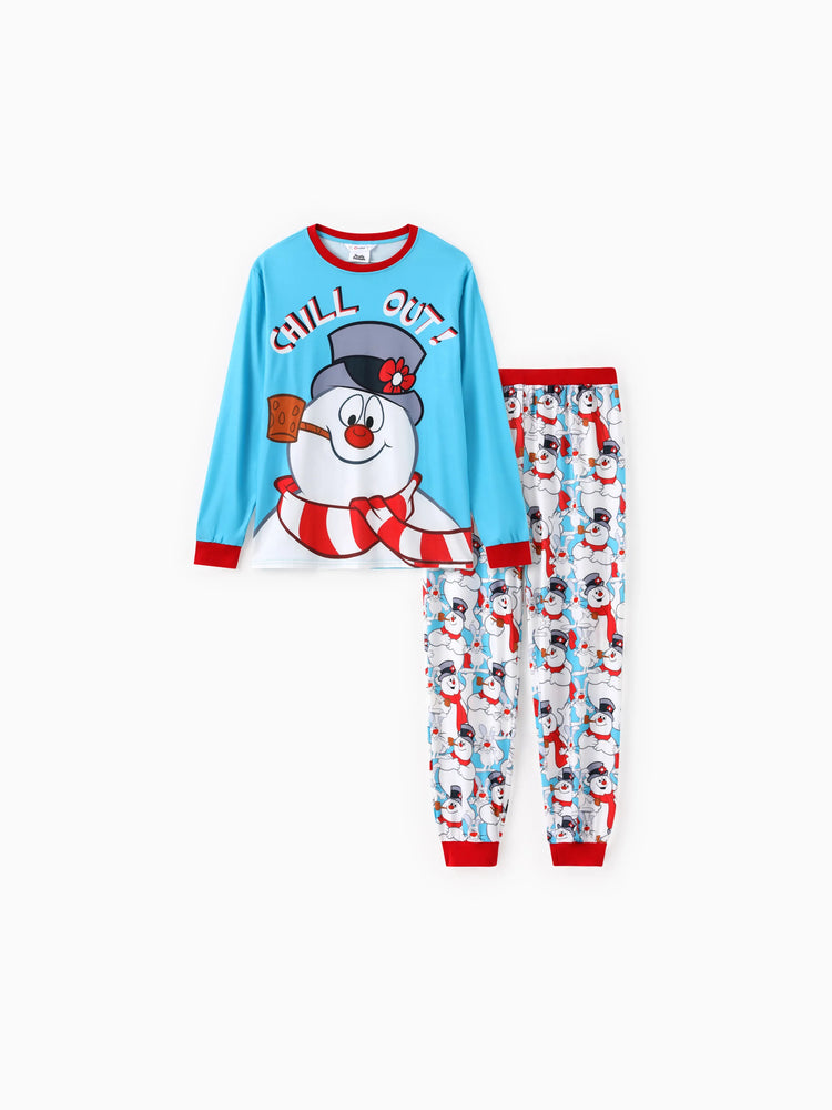 Ensemble pyjama de Noël Frosty The Snowman avec motif bonhomme de neige et chaussettes de Noël