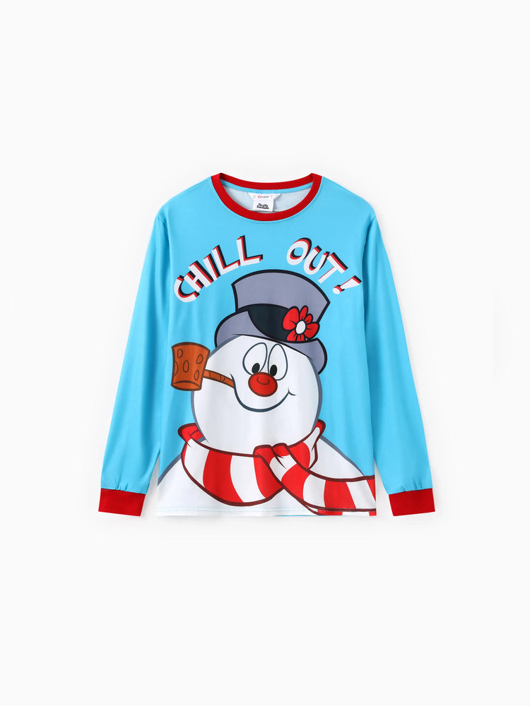 Ensemble pyjama de Noël Frosty The Snowman avec motif bonhomme de neige et chaussettes de Noël