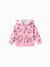 Disney Winnie the Pooh Baby/Toddler Boy/GIrl Character Allover Print Hooded Jacket 
 Pink