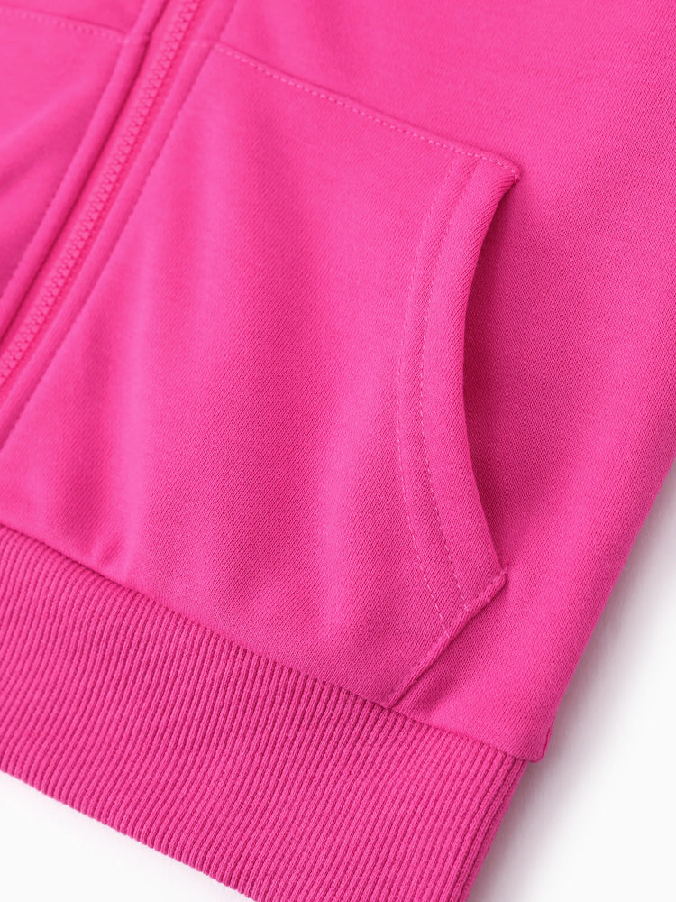 Veste à capuche motif graffiti Disney Mickey et ses amis pour fille Minnie, 1 pièce, Roseo