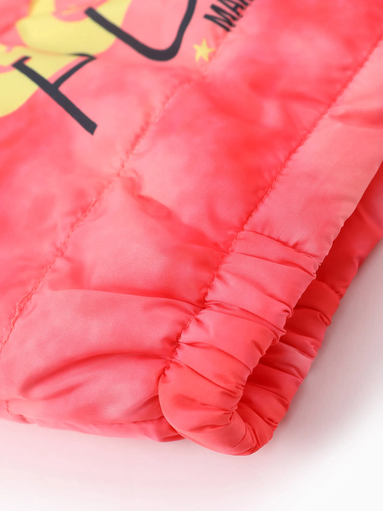 PAW Patrol Toddler/Kid Boy 2pcs Marshall Puffer Jacket Coat With Storage Bag Red