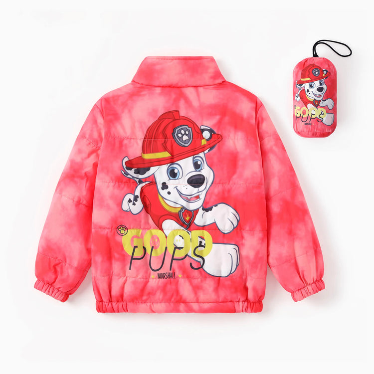 PAW Patrol Toddler/Kid Boy 2pcs Marshall Puffer Jacket Coat With Storage Bag Red