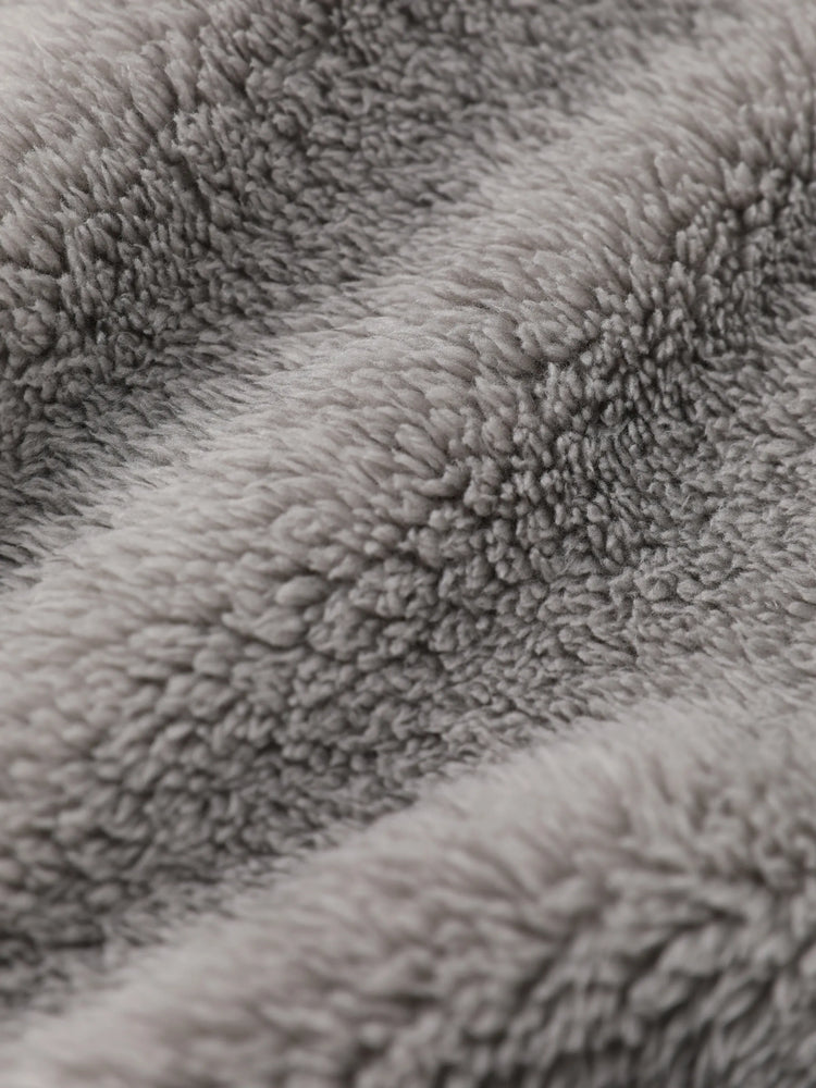 Tom and Jerry Baby/Toddler Character Embroidered Plush Hooded Coat With 3D Ears Grey