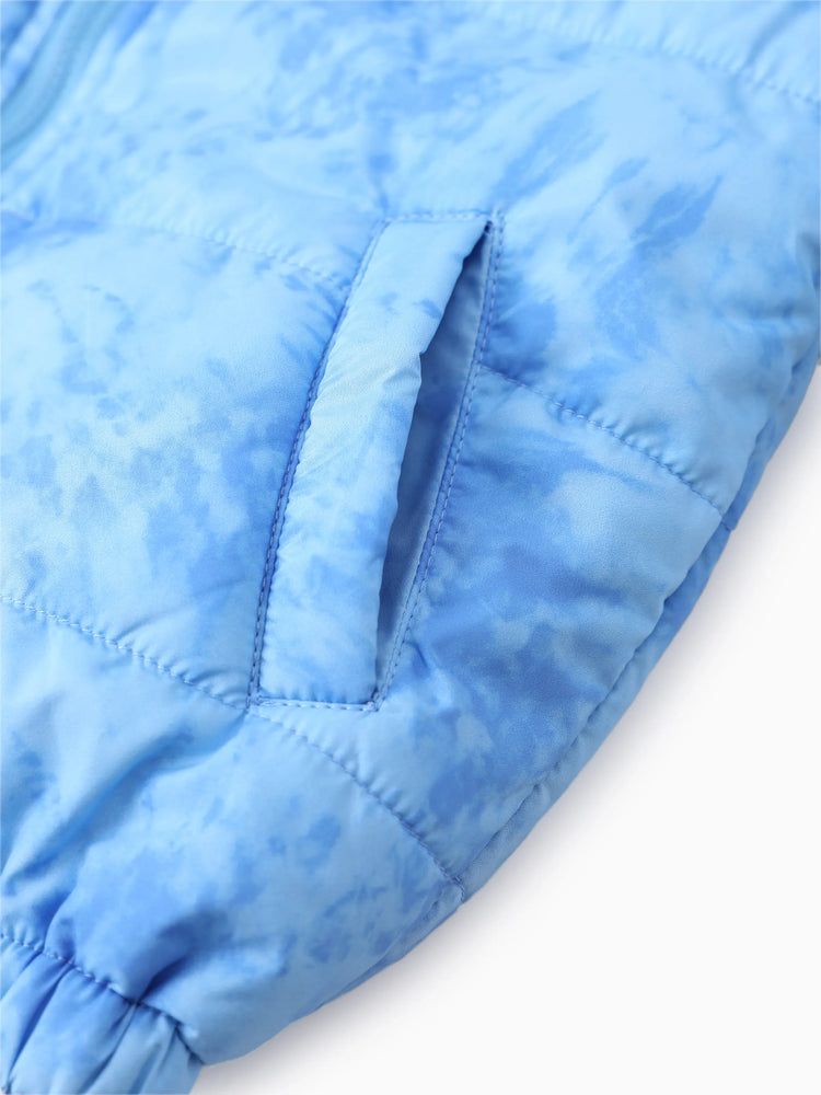 Ensemble 2 pièces de la Pat' Patrouille pour tout-petits et enfants, veste matelassée Chase avec sac de rangement, bleu