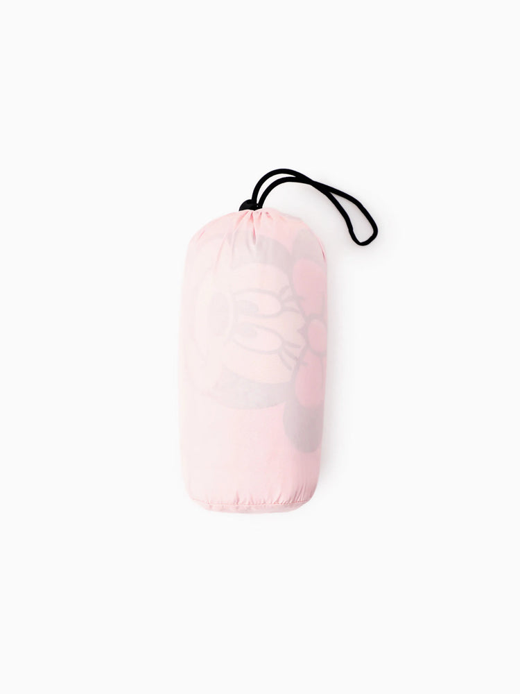 Doudoune à imprimé Minnie Disney Mickey et ses amis pour petite fille avec sac de rangement, rose