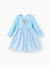 Disney Princess Toddler Girl Cinderella Naia? Floral Tulle Dress Bluish Grey