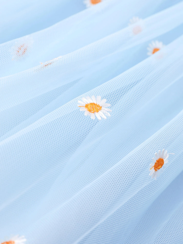 Robe en tulle fleurie Cendrillon Naia™ pour petite fille Disney Princess