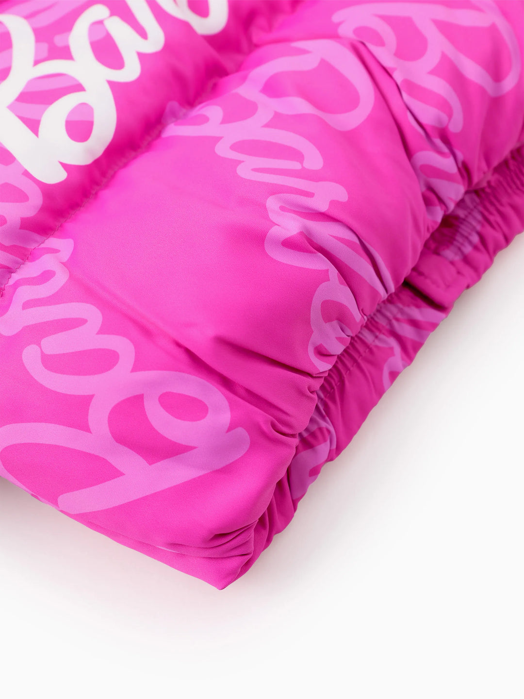 Chaqueta de manga larga con estampado de logotipo para Barbie, 1 pieza, para niño pequeño/niña, Roseo