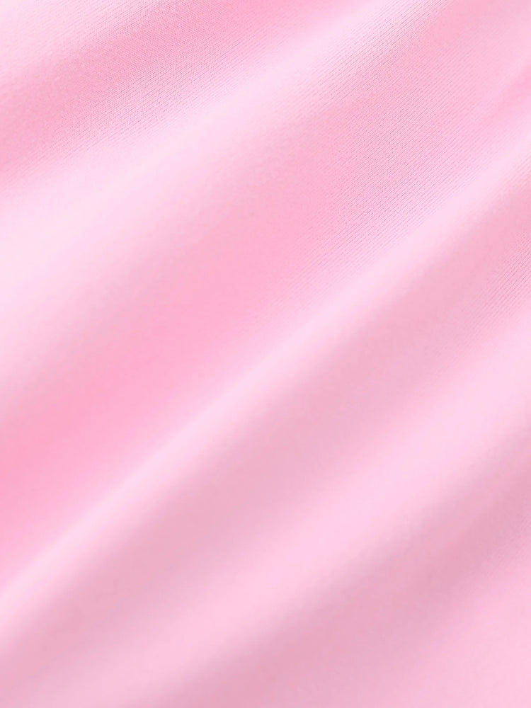 2-piece Kid Girl Bowknot Ruffled Long-sleeves Tee and Flower Allover Print Pants Pink