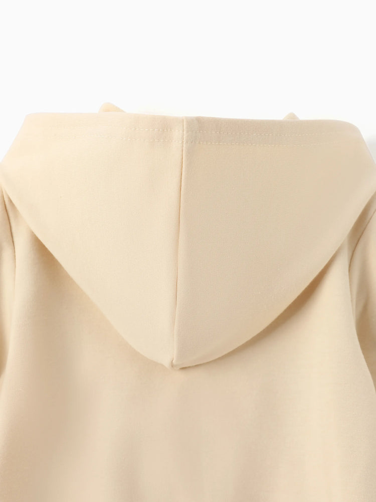 Conjunto de 2 piezas de chaqueta con capucha y leggings acampanados de camuflaje para bebé/niña pequeña, color albaricoque