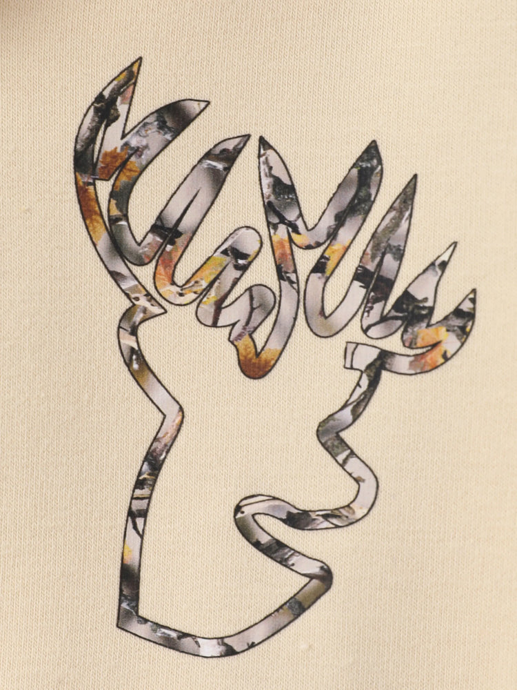 Conjunto de 2 piezas de chaqueta con capucha y leggings acampanados de camuflaje para bebé/niña pequeña, color albaricoque