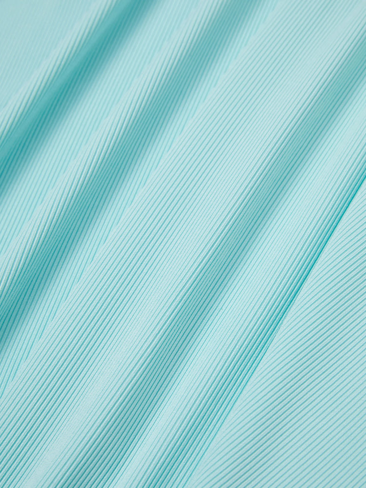 Lot de 2 robes décontractées imprimées et unies pour petite fille, vertes