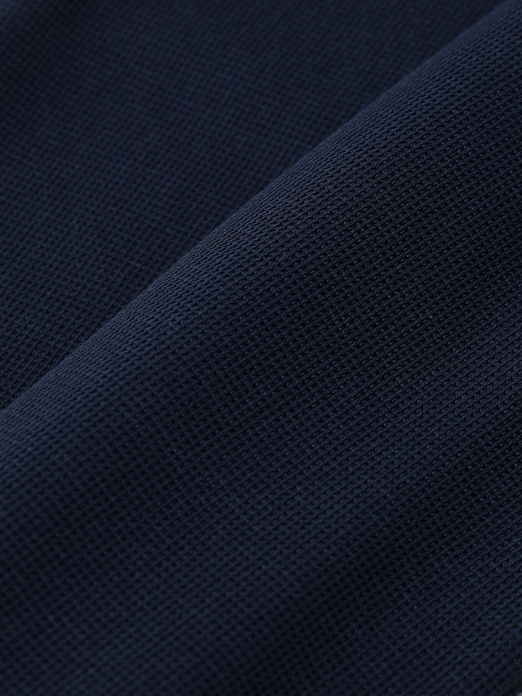 Pantalon taille haute texturé gaufré uni pour bébé garçon/fille, bleu tibétain