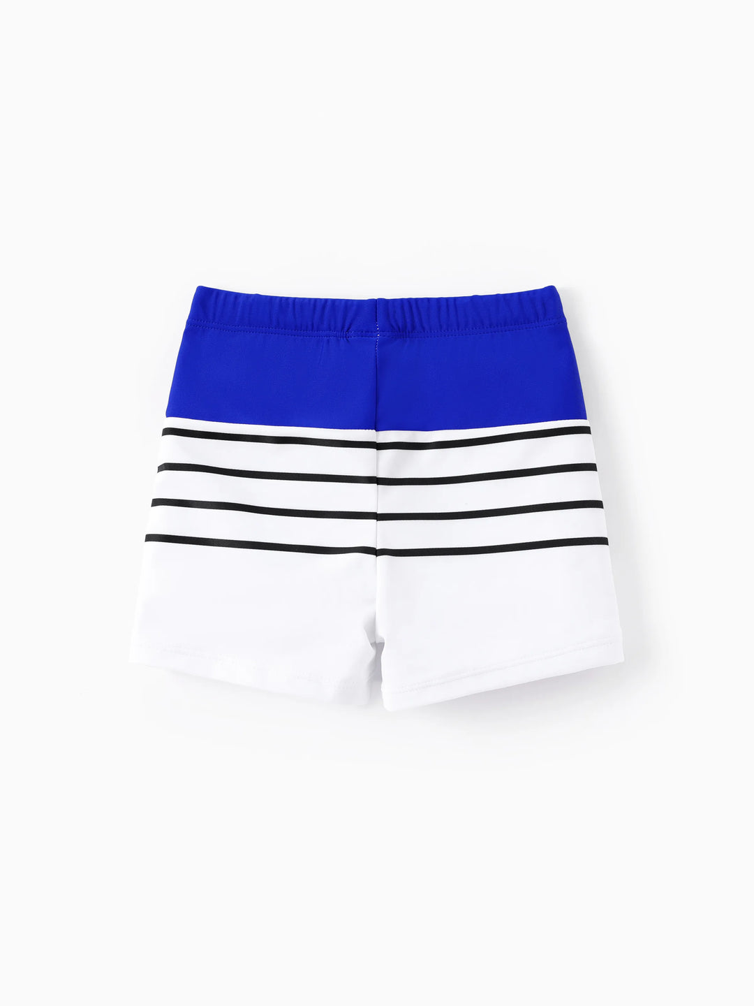Toddler Boy Blue Drawstring Swim Trunks Blue
