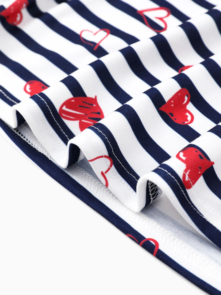 Lot de 3 robes enfantines à manches flottantes pour petite fille, rose vif