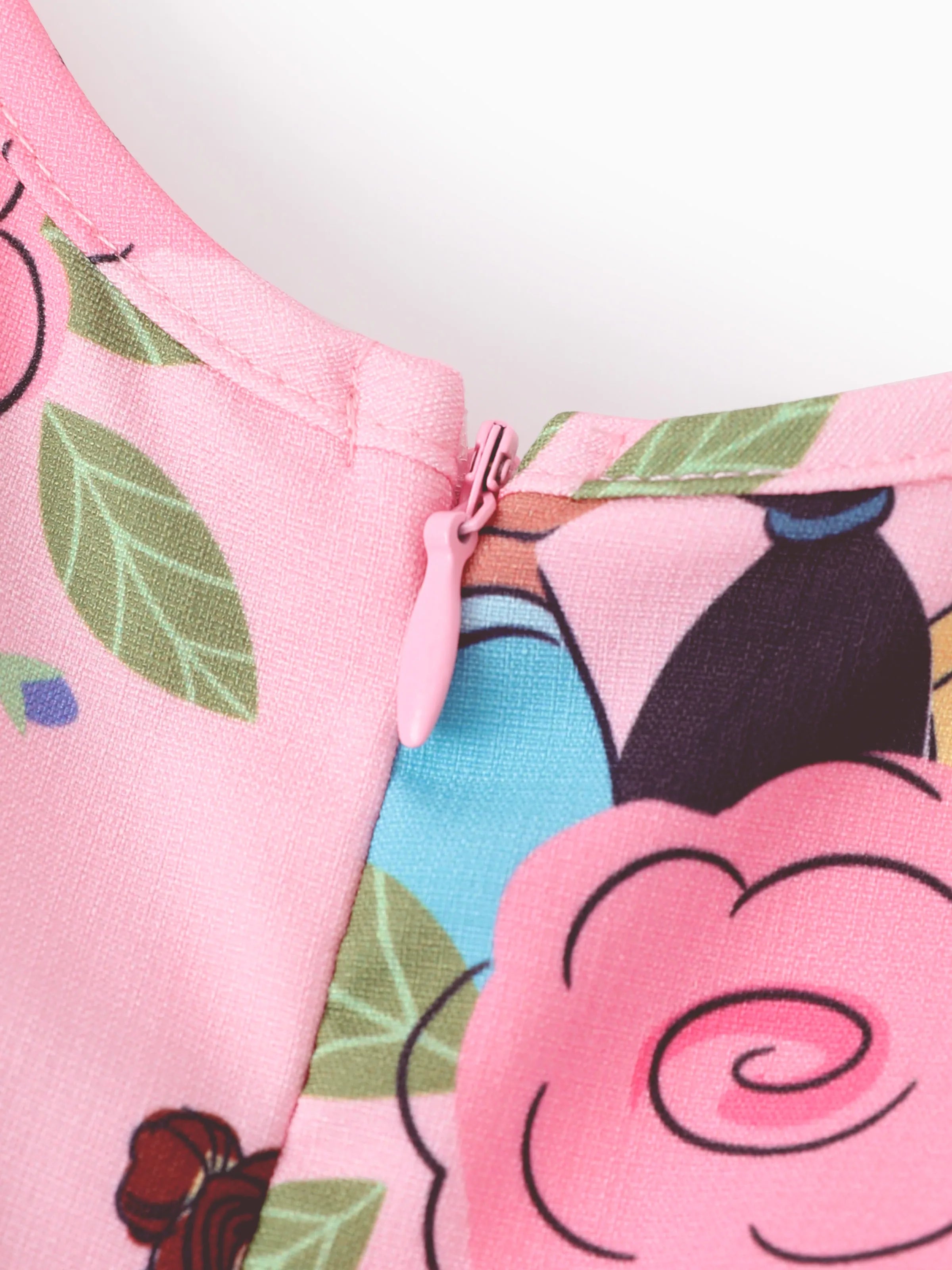 Disney Princess Toddler Girl Allover Print Bowknot Jumpsuit Pink - PatPat Disney Princess Toddler Girl Allover Print Bowknot Jumpsuit Pink - PatPat