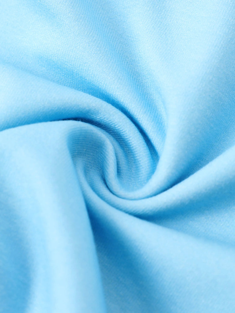 Vestidos de tul con mangas abullonadas y estampado de copos de nieve de Elsa de Disney Frozen para niña pequeña Naia™ en azul