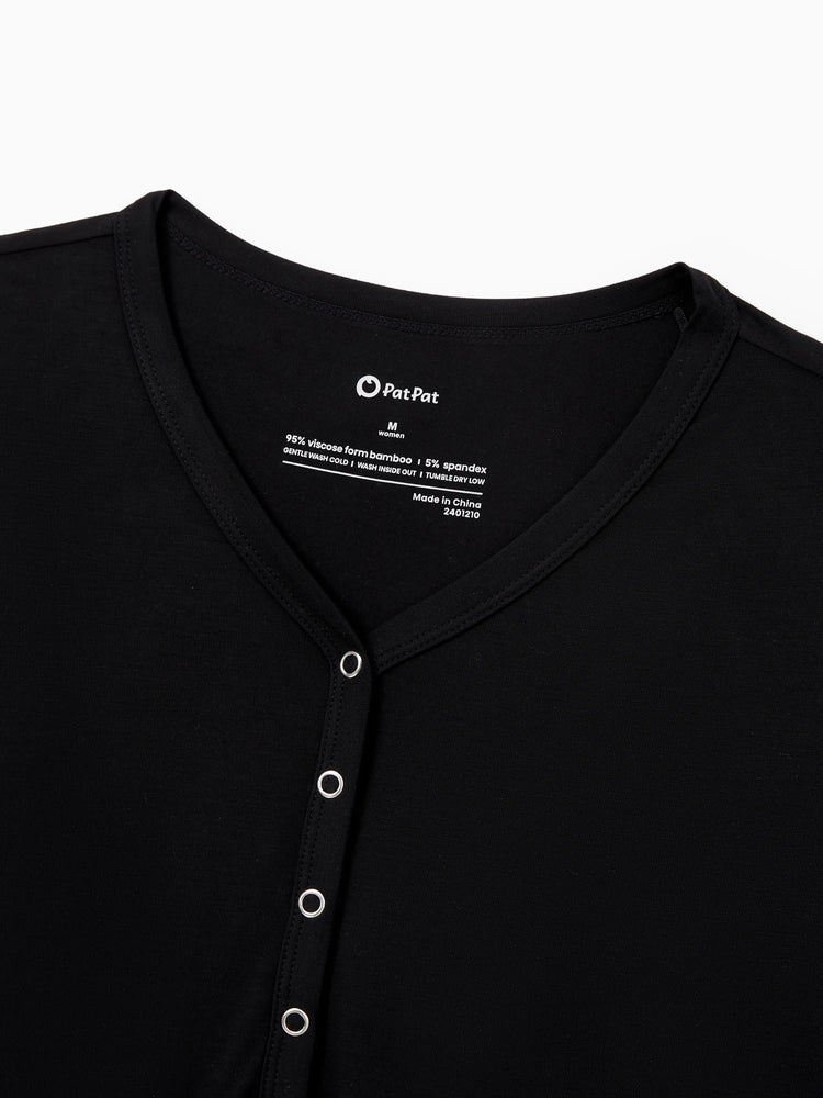 Pyjama familial en bambou, imprimé sur le thème de l'espace, ensemble de pyjama assorti à manches courtes (ajusté pour les enfants) blanc