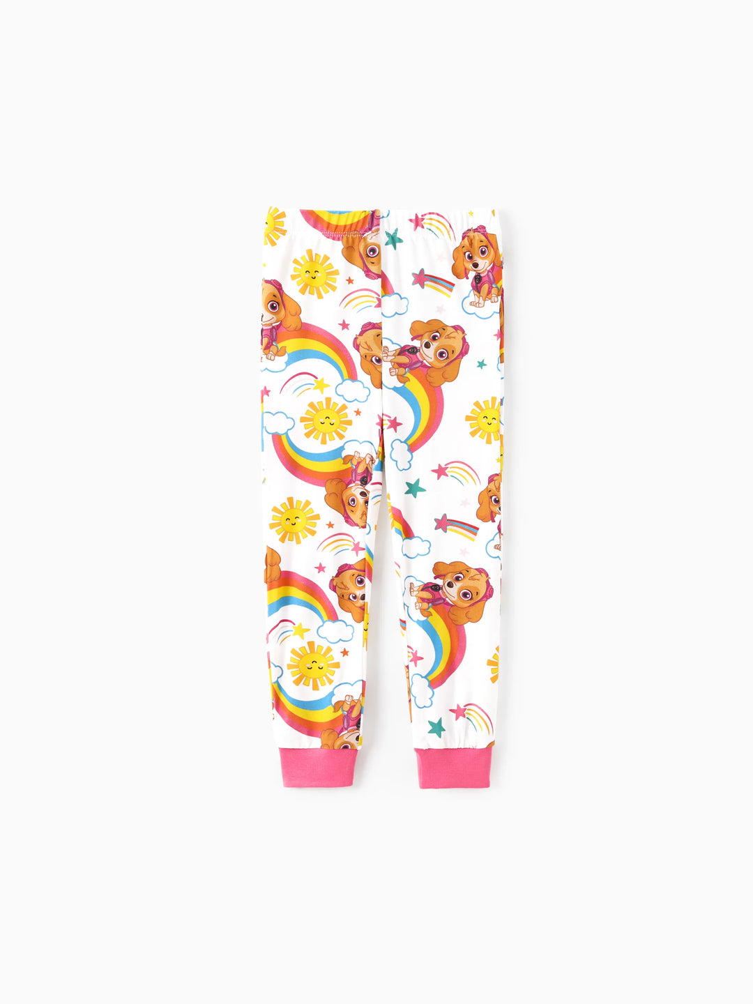 PAW Patrol Bamboo Toddler Girl 2pcs Skye Snug-Fitting Pajamas Set Pink