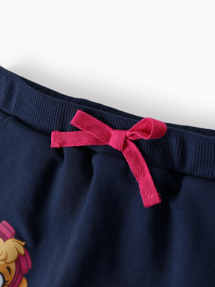 PAW Patrol Toddler Girl 1pc Skye And Everest Heart Pattern Skirtleggings Deep Blue