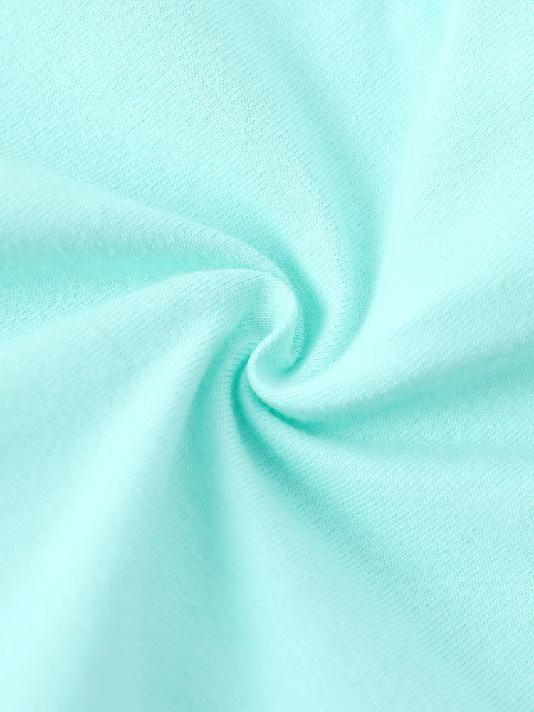 Disney Prinzessin Kleinkind Mädchen 2pcs Baumwolle Vaiana / Ariel Blumendruck geknotetes ärmelloses Tanktop und Shorts Set  grün