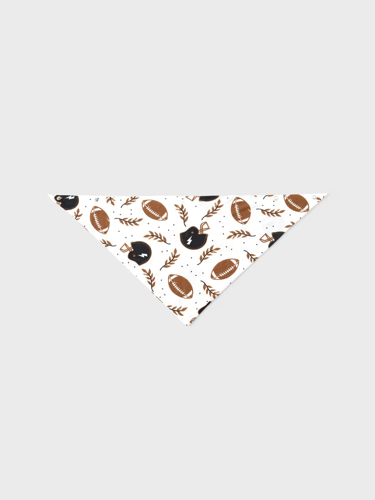 Bamboo Family Pajamas Football and Letter Print Short-sleeve Matching Pajama Set ( Snug-Fitting for Children ) Khaki