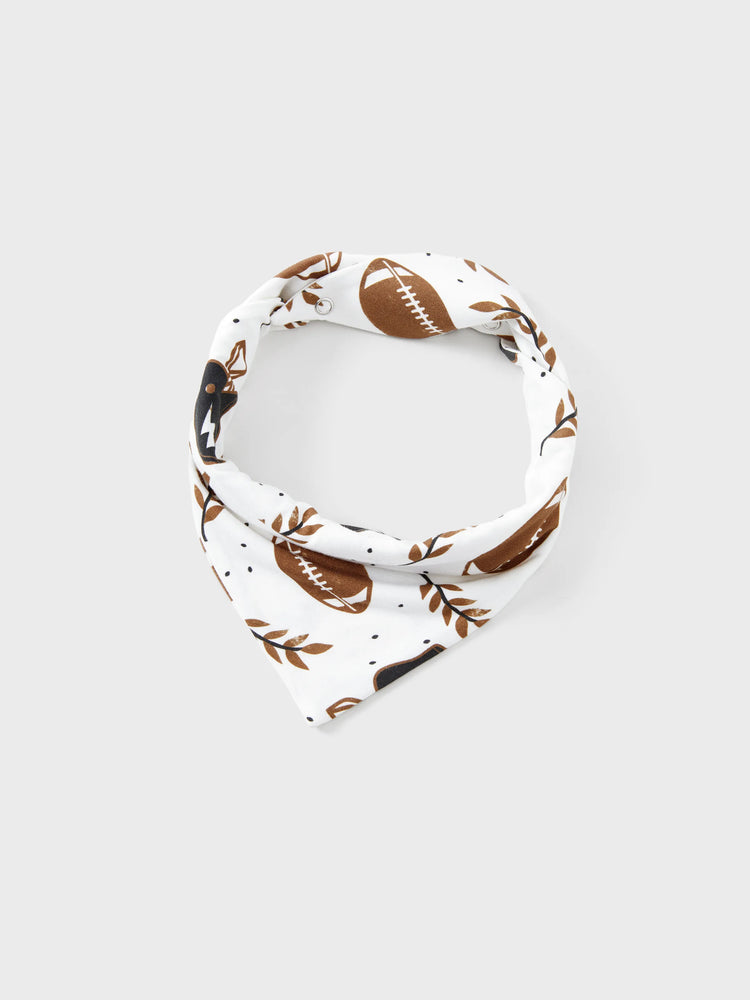 Bamboo Family Pajamas Football and Letter Print Short-sleeve Matching Pajama Set ( Snug-Fitting for Children ) Khaki