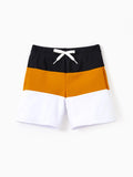 Toddler Boy Colorblock Swim Trunks Shorts Multi-color