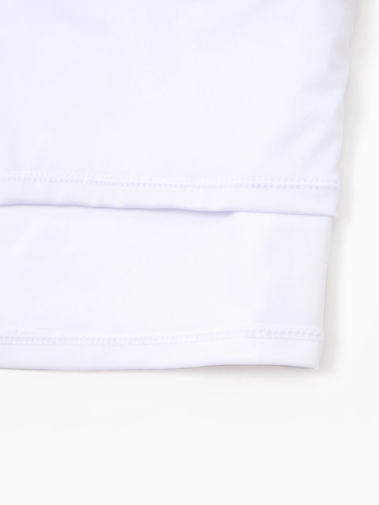 Family Matching Colorblock Swim Trunks Shorts or Cut Out Waist One-Shoulder One-piece Swimsuit Multi-color