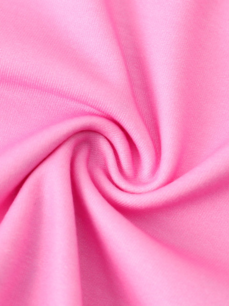 Ensemble 2 pièces Peppa Pig pour petite fille, haut à manches volantées et jupe à imprimé floral, rose