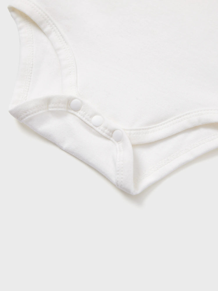 3-Piece Baby Girl Letter Print Romper and Polka dots Shorts and Headband Set Red