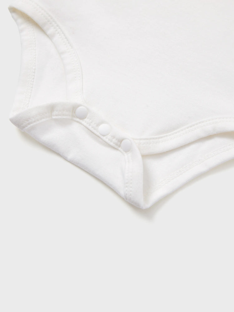 3-Piece Baby Girl Letter Print Romper and Polka dots Shorts and Headband Set Black