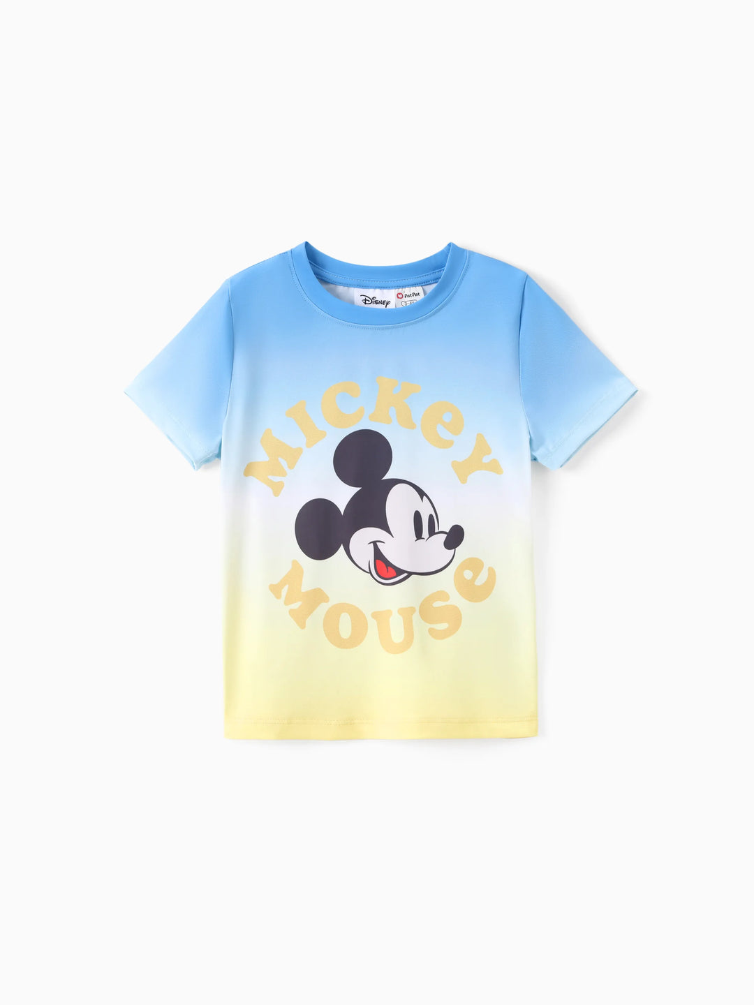 Vestido/mono/camiseta vaquera con estampado completo de Mickey Mouse de Disney y sus amigos en azul