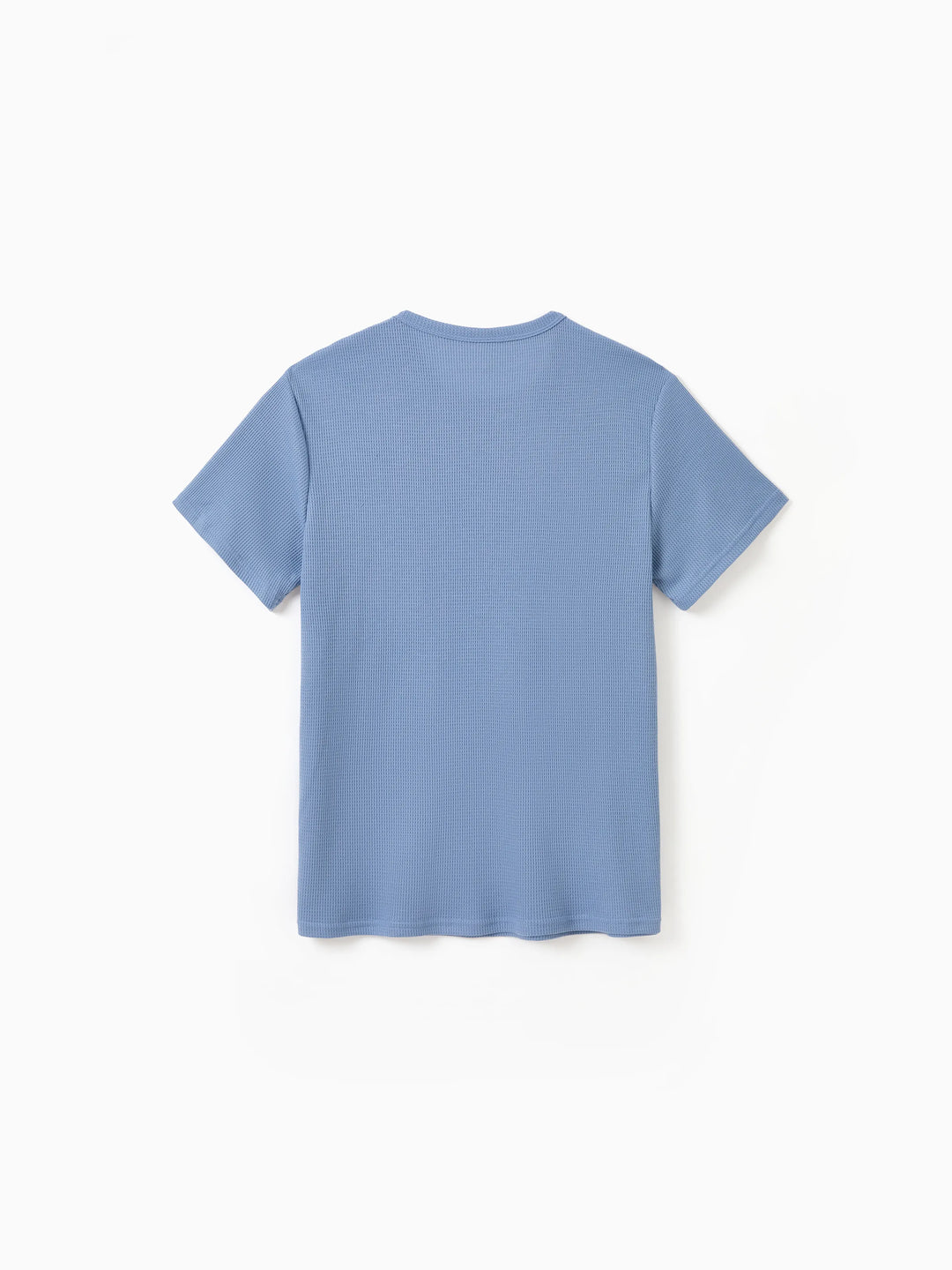 Daddy and Me Family Matching Blue Short-sleeve Tee or Colorful Stripe Camisole Dress Multi-color