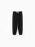 Kid Boy/Girl Casual Cotton Elasticized Pocket Pants Black