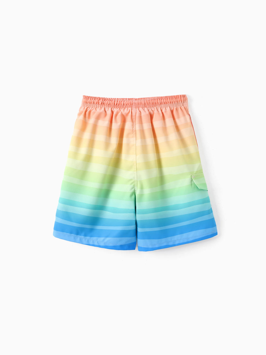 SpongeBob Schwammkopf Kleinkind/Kind Junge 1 Stück Charakter/Streifenmuster UPF 50+ Badehose orange