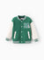 Disney Mickey and Friends Toddler/Kid Mickey Mouse /Minnie Mouse Embroidered Colorblock Plush Jacket Green